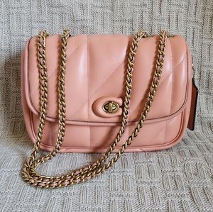 Coach Pillow Madison in Light Coral - EUC
